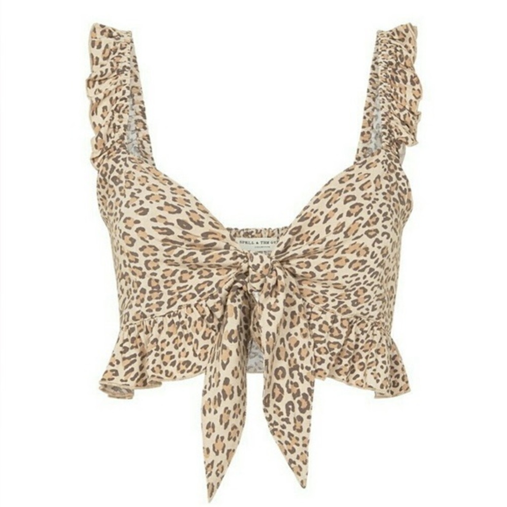 Spell & The Gypsy Collective Frankie Cheetah Crop Top